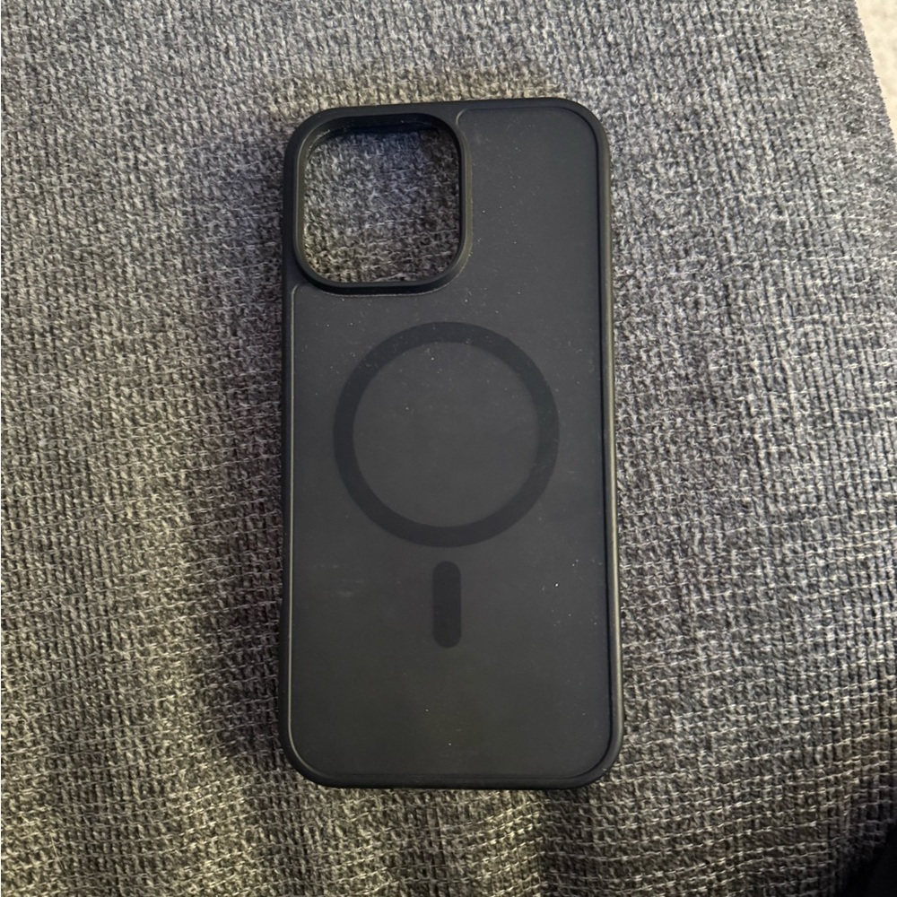 Black MagSafe-Compatible iPhone Case
